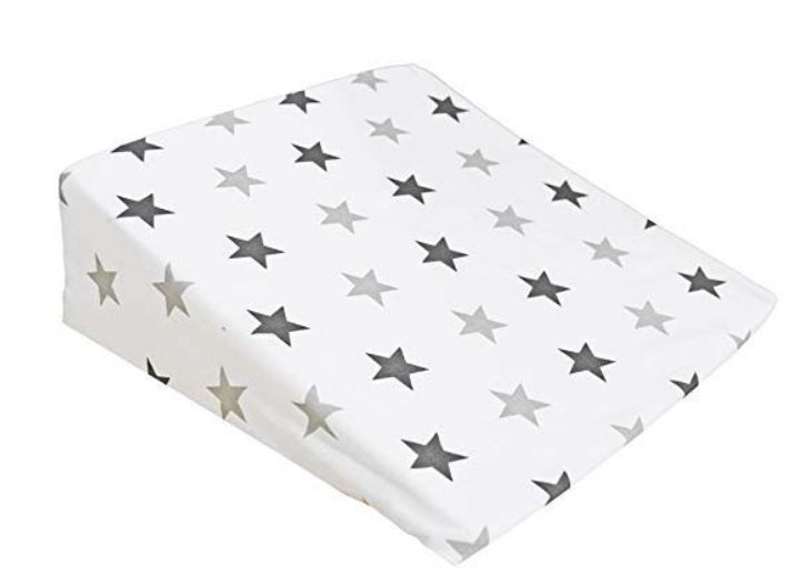 Support Wedge Pillow Silver Stars