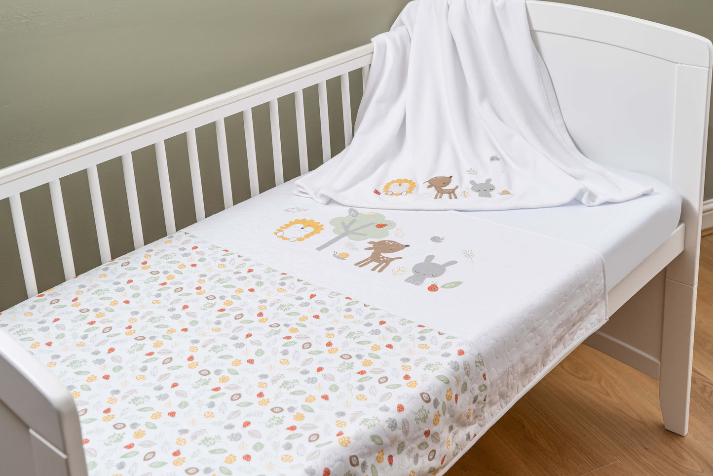 Silver Cloud Treetops Bedding Set - 3 Piece