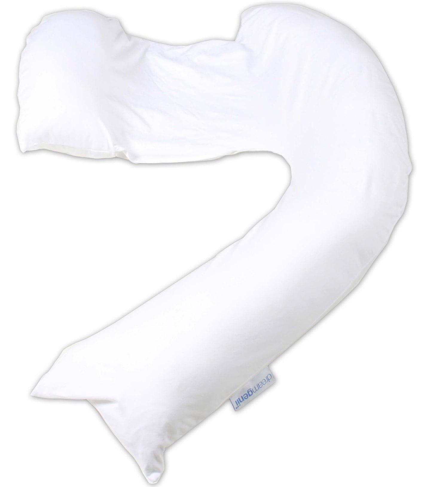 Dream Genii Support Pillow Pure White Cotton