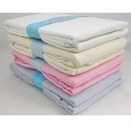Baby Basics Flannelette Pram Sheets Cream