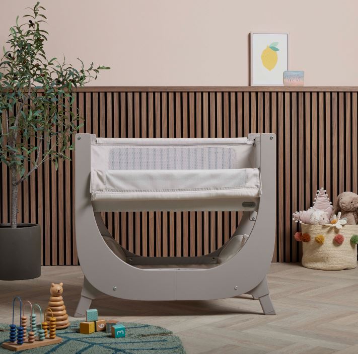 Shnuggle Air Lite Crib Taupe