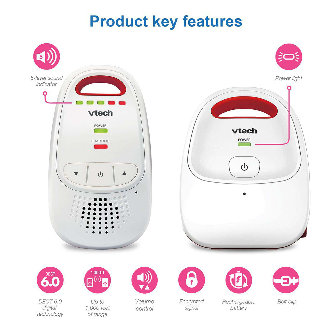 Vtech Audio Monitor Bm1000