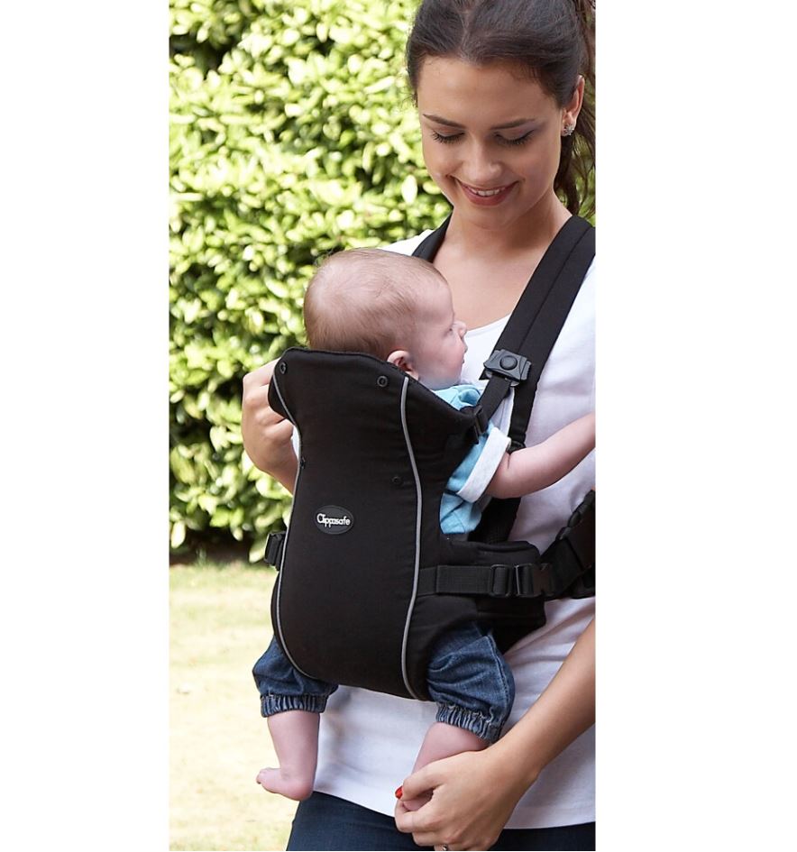 Clippasafe Carramio 2 Position Baby Carrier Black
