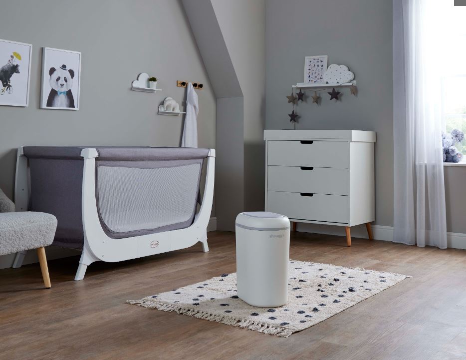 Shnuggle Change Time Eco-Touch Nappy Bin