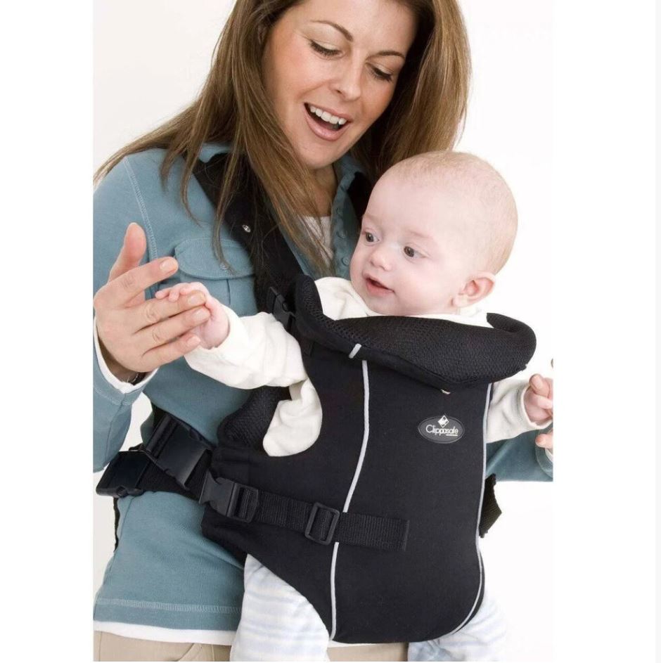 Clippasafe Carramio 2 Position Baby Carrier Black