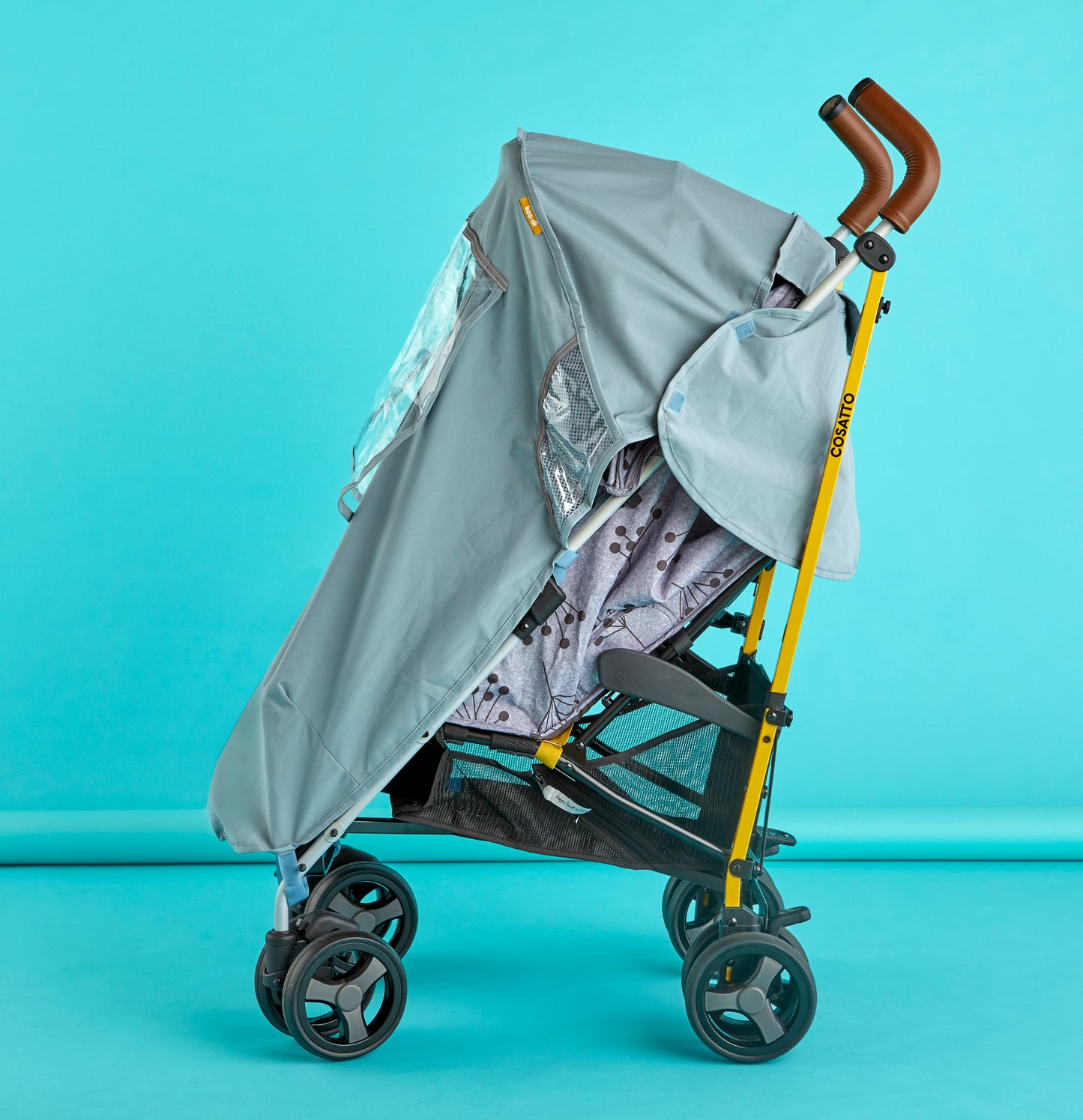 Koo-Di Universal Stroller Raincover Splish Splosh