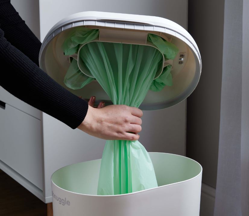 Shnuggle Change Time Eco-Touch Nappy Bin