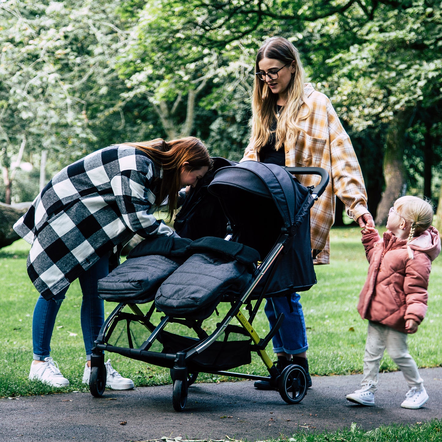 Red Kite Travel Push Me Dubl Lightweight Stroller Pistachio