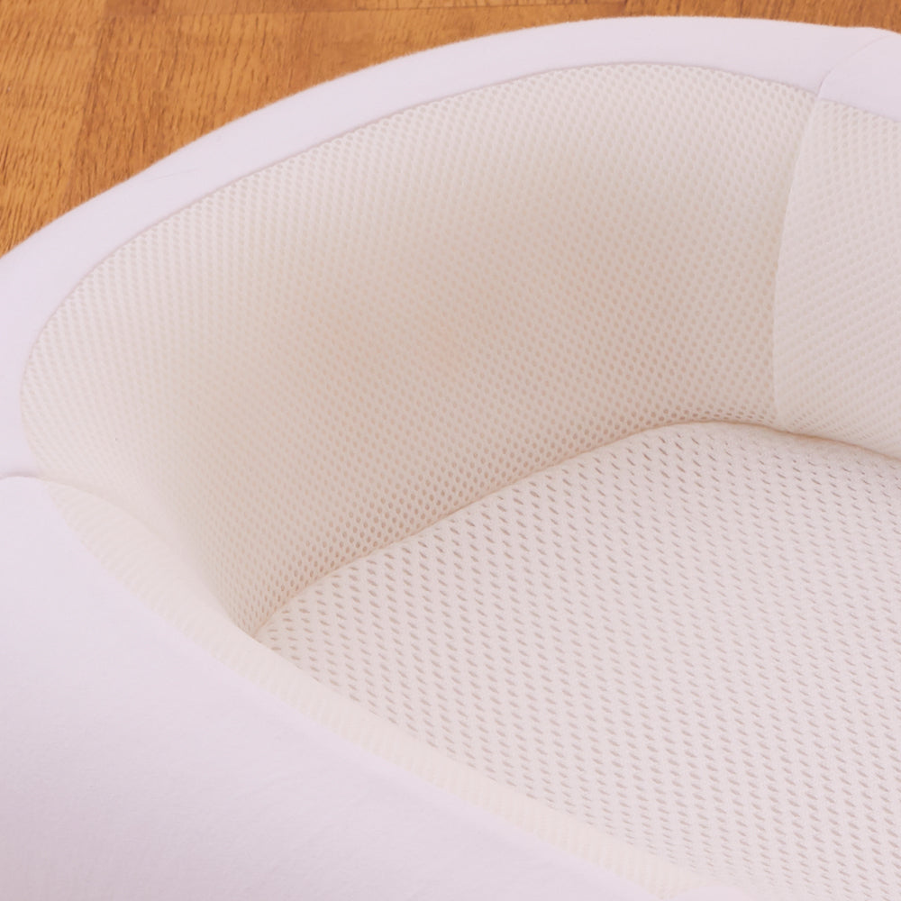 Purflo Sleeptight Baby Bed Soft White