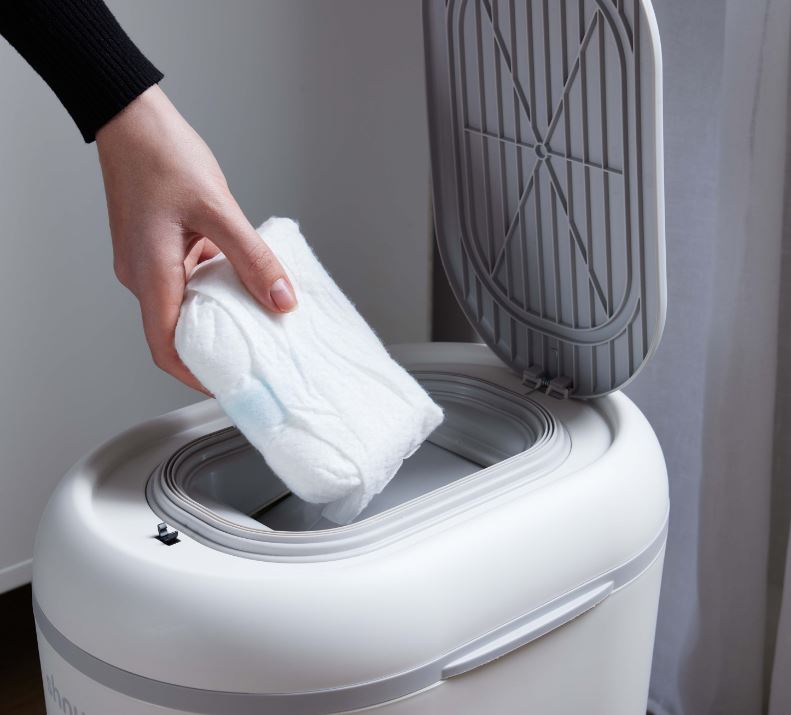 Shnuggle Change Time Eco-Touch Nappy Bin