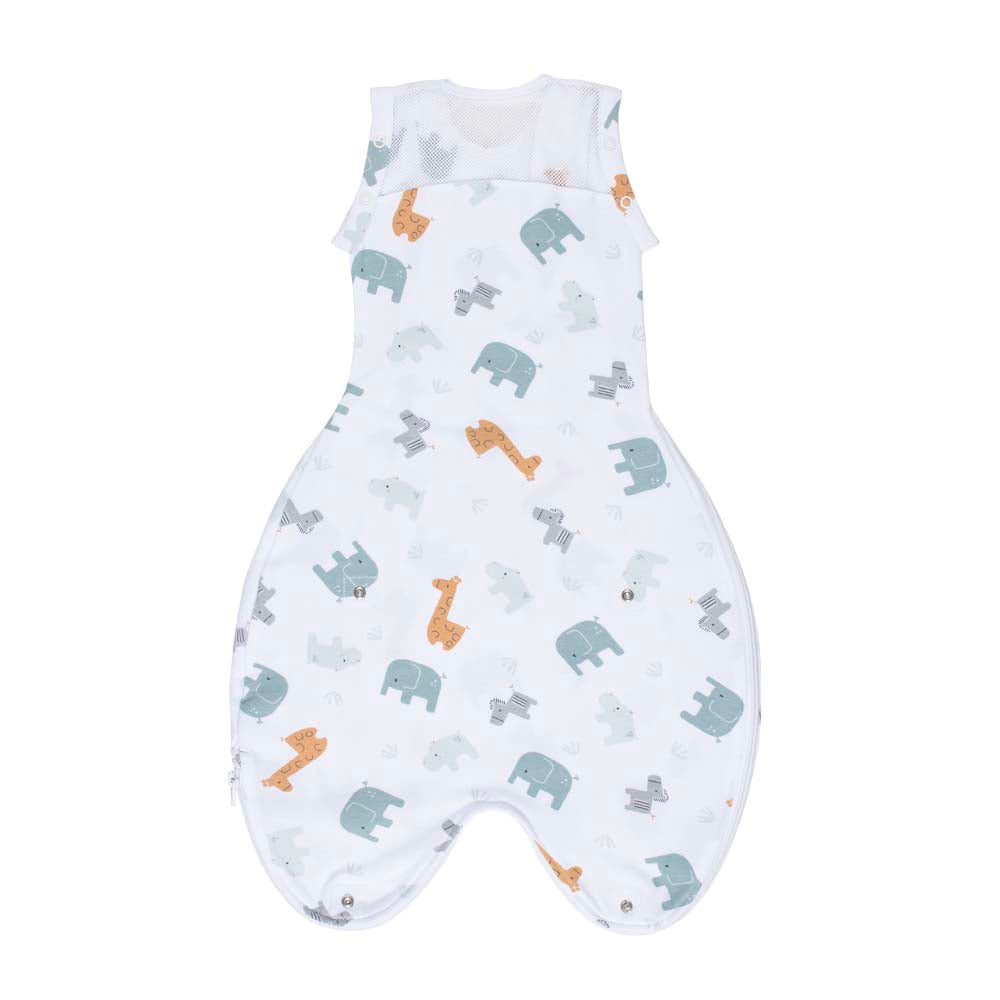 Purflo Swaddle To Sleep Bag 2.5 Tog Minimal Grey 0-4M