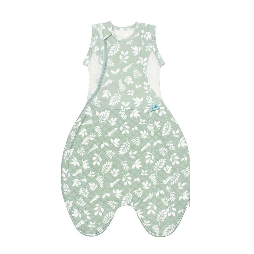 Purflo Swaddle To Sleep Bag 2.5 Tog Minimal Grey 0-4M
