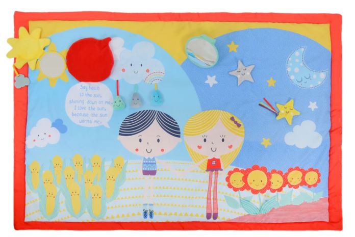 East Coast Nursery 'Say Hello' Double Sided Play Mat