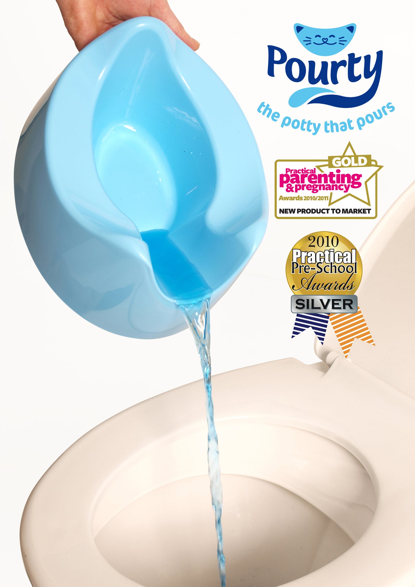 Pourty Potty Blue