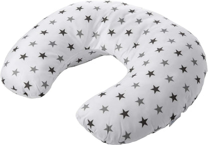 Cuddles Nursing Pillow Silver Stars