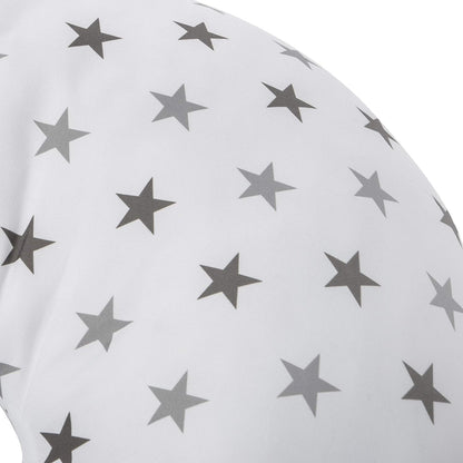 Cuddles Nursing Pillow Silver Stars