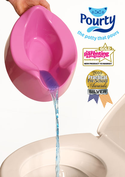 Pourty Potty Blue